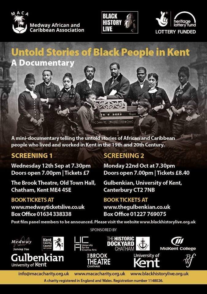 Untold  Stories. A history of Black People in Kent