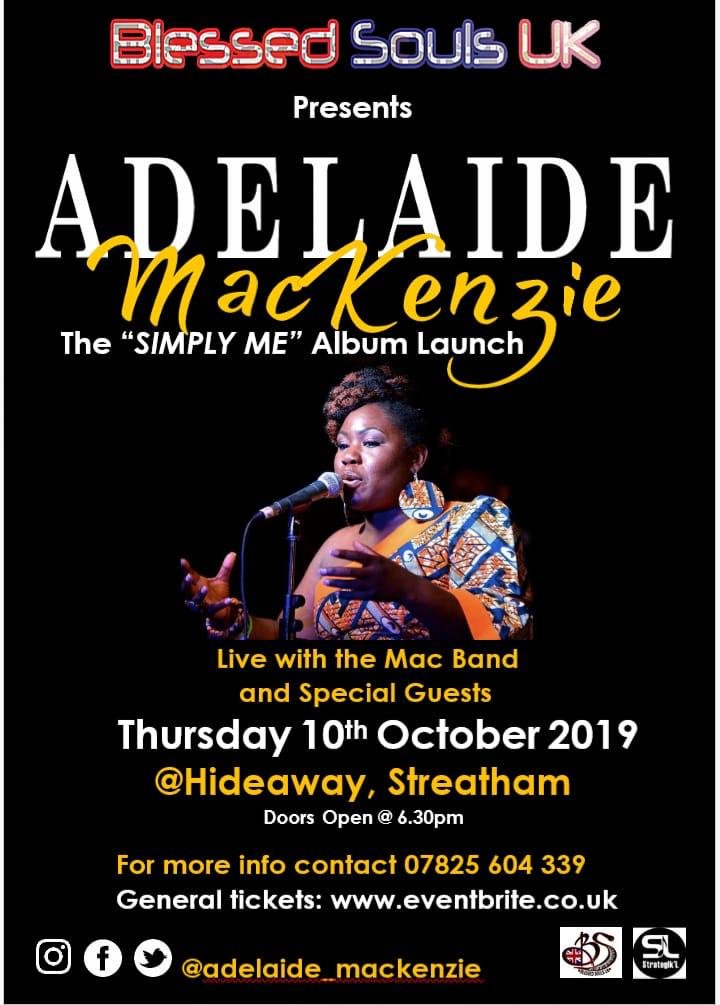 Adelaide Mackenzie Album Launch