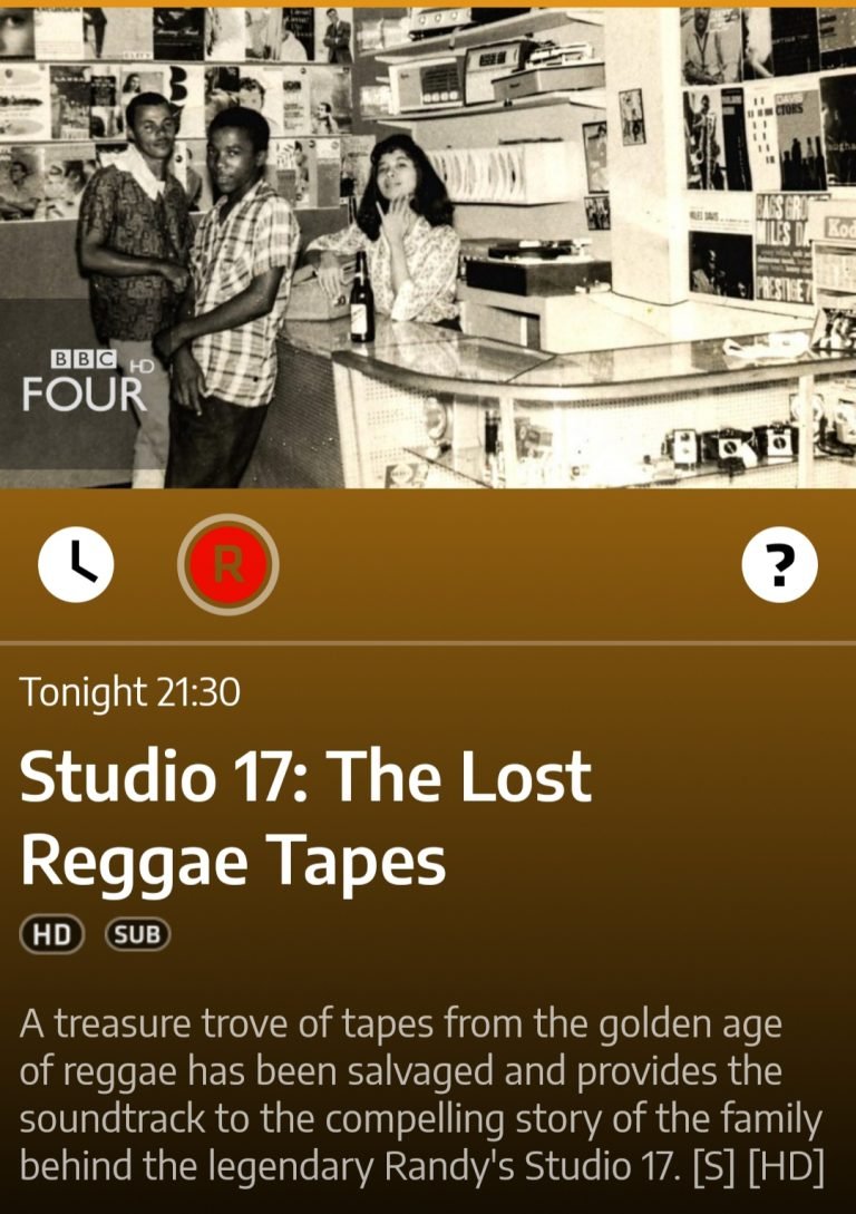 Studio: 17 The Lost Reggae Tapes